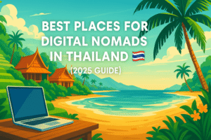 Read more about the article 🌴 Best Places for Digital Nomads in Thailand (2025 Guide) 🇹🇭
