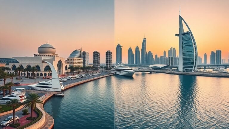 Abu Dhabi vs Dubai for Digital Nomads