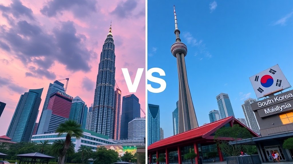 You are currently viewing 🌏 Malaysia vs South Korea for Digital Nomads — 2025 Comparison Guide 🇲🇾🇰🇷